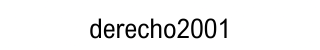 derecho2001